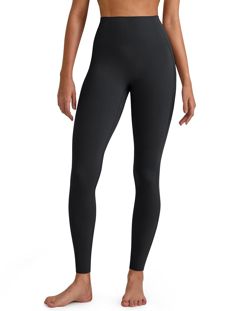 G4Free BareFeel Yoga Pants for Women Seamless Waistband Yoga Leggings Workout Biker Leggings with... | Amazon (US)