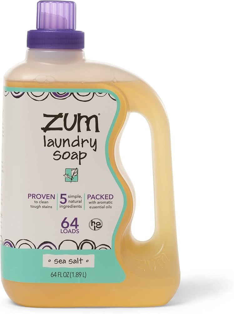 Zum Clean Laundry Soap - Sea Salt - 64 fl oz | Amazon (US)
