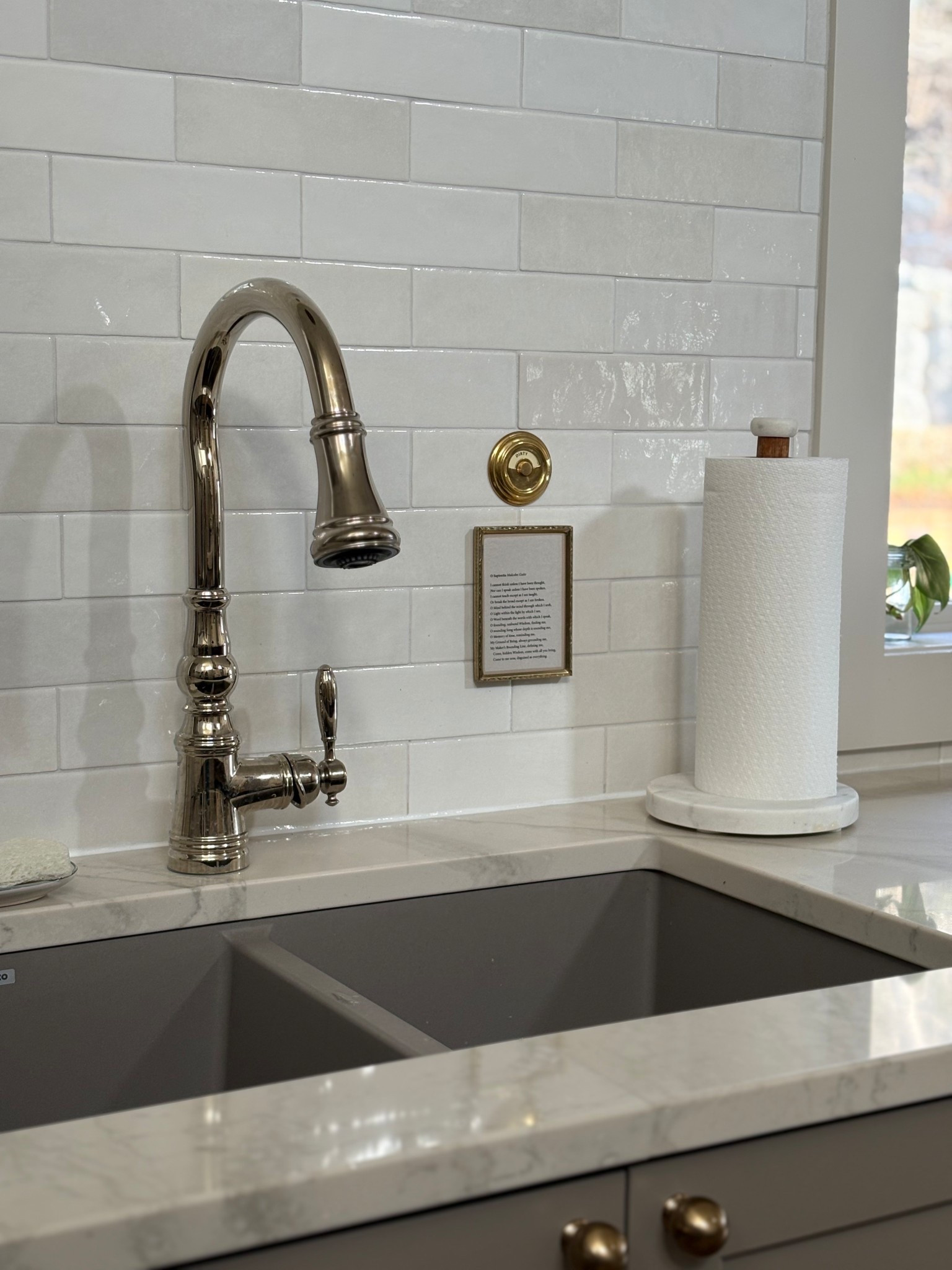 Is it weird to love a faucet? Because I really do love this kitchen faucet.

#KitchenDesign #KitchenDetails #Faucet #KitchenSink

#LTKHome #LTKmomlife #LTKfoodie