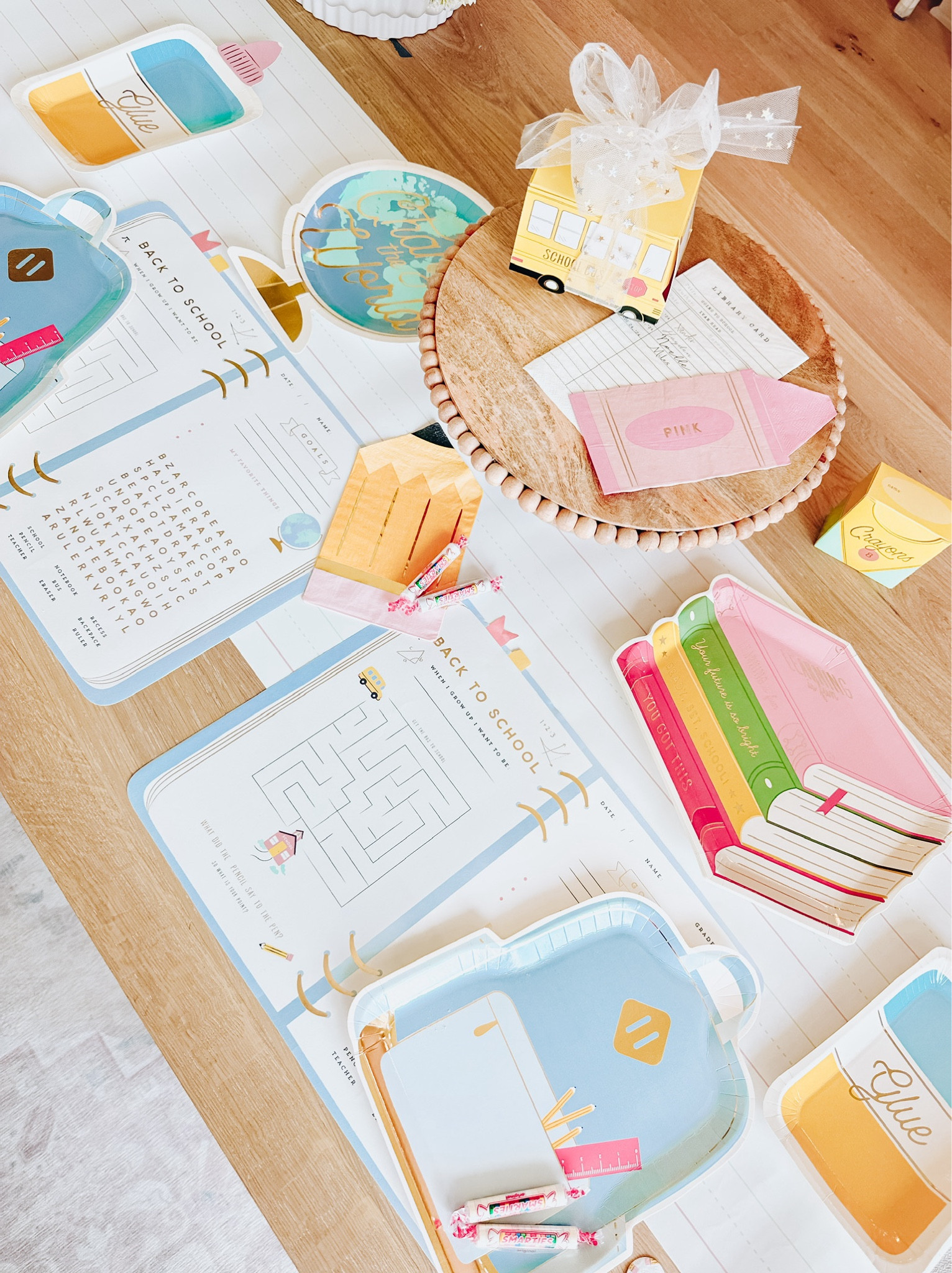 The cutest paper goods from My Mind’s Eye! This would be soo fun for a special back to school breakfast 🥰 ✏️ 📝  📚 

Seasonal fall autumn school paper products napkins plates unique cute trendy trending Pinterest inspo  

#LTKBacktoSchool #LTKKids #LTKSeasonal