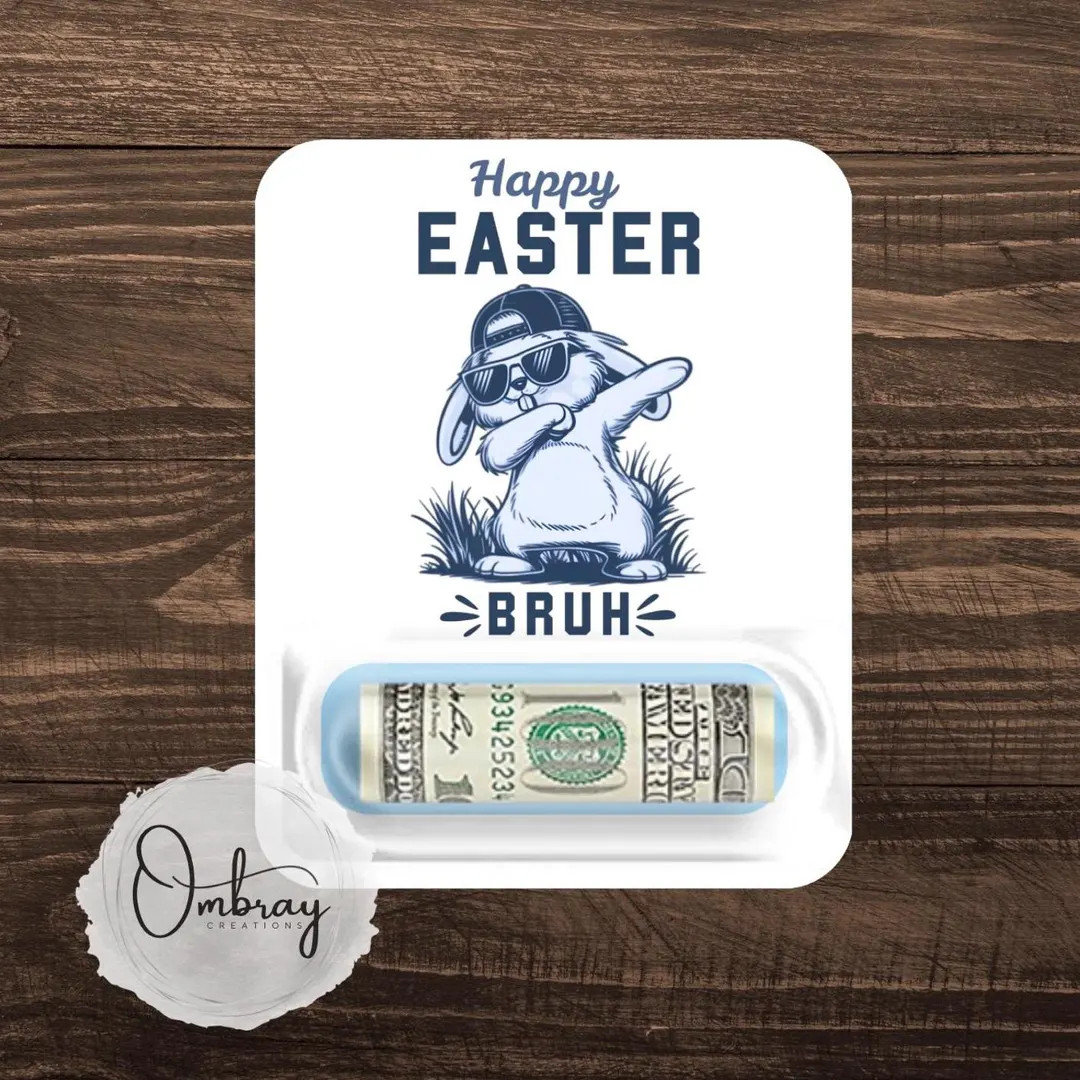 Bruh Easter Money Card - Easter Gift for Tween Teen - Gen Z Slang Language - Preteen - Teenager -... | Etsy (US)