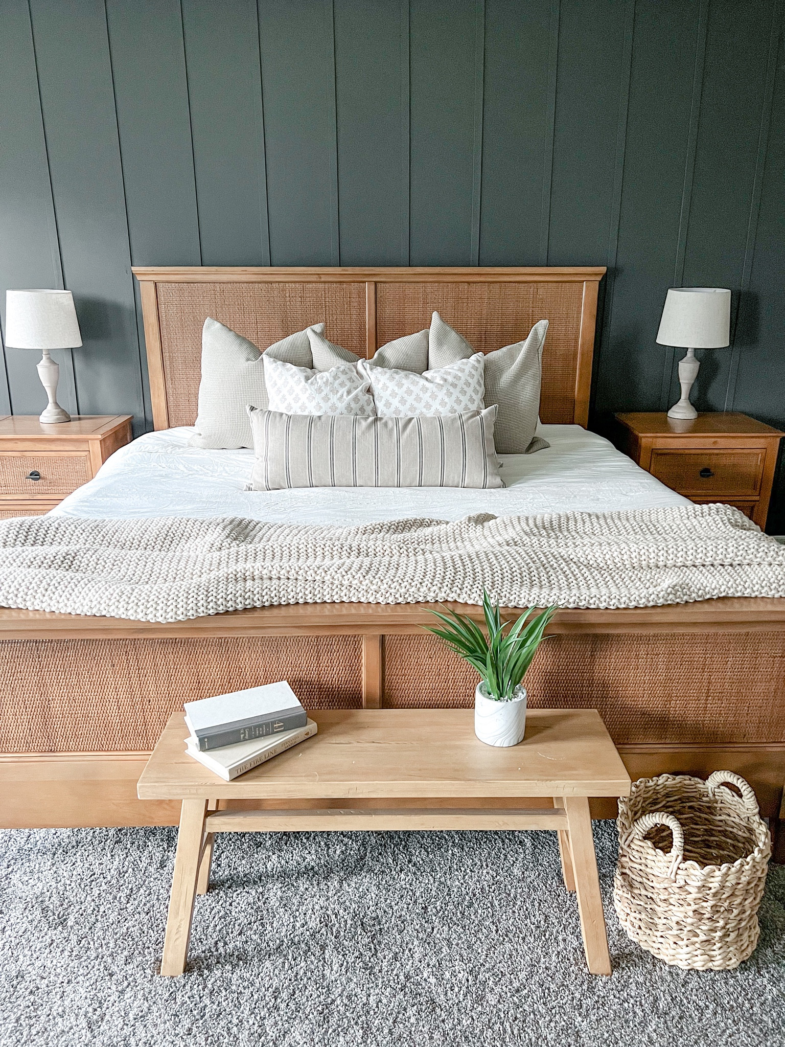 Neutral bedroom makeover. A literal dream  

#LTKbump #LTKunder100 #LTKGiftGuide