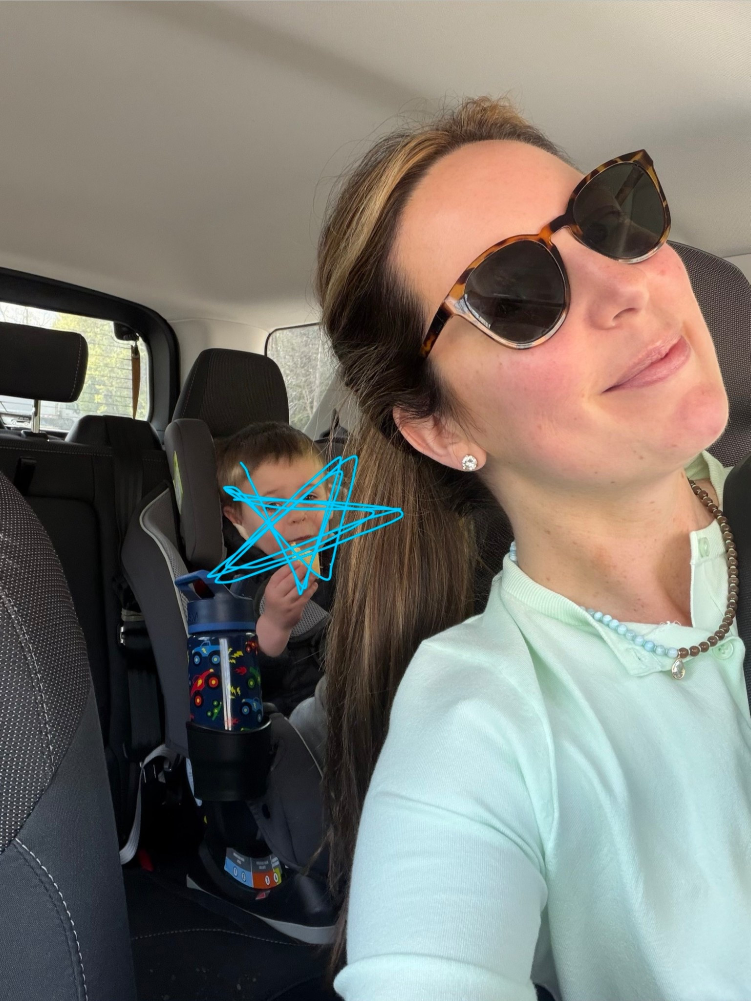 The Jackie cardigan lives on!! My newborn pooped on me earlier but I threw it in the wash and threw on the same sweater in a new color. You  gotta live your life ✌🏻🤘🏻 And I want this in every color—great as a layer and a top! @jcrew 

#LTKootd #LTKmomlife