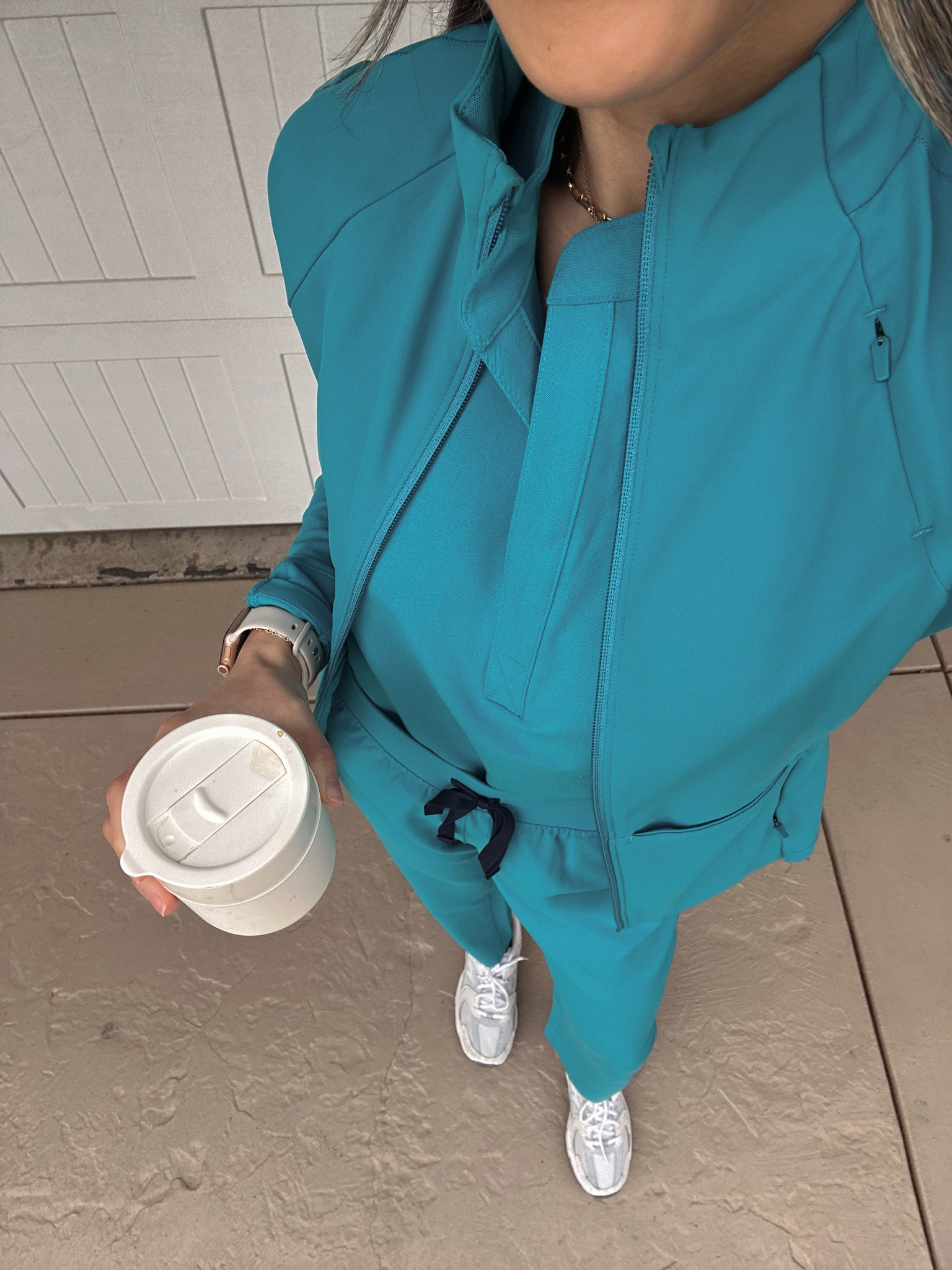 Teal scrub fit 💫 #wearfigs 