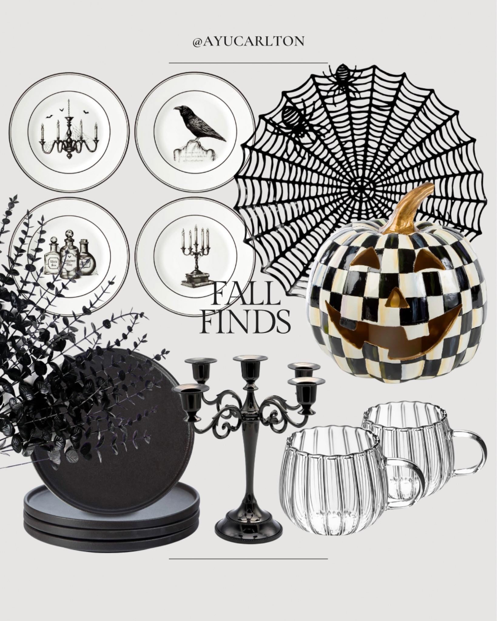 Halloween Table Decor... #fall #homedecor #founditonamazon #amazonhome #halloween #falldecor #halloweentabledecor 

#LTKSeasonal #LTKhome #LTKHalloween