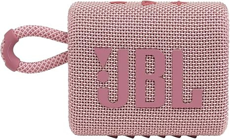 JBL Go 3: Portable Speaker with Bluetooth, Built-in Battery, Waterproof and Dustproof Feature - P... | Amazon (US)