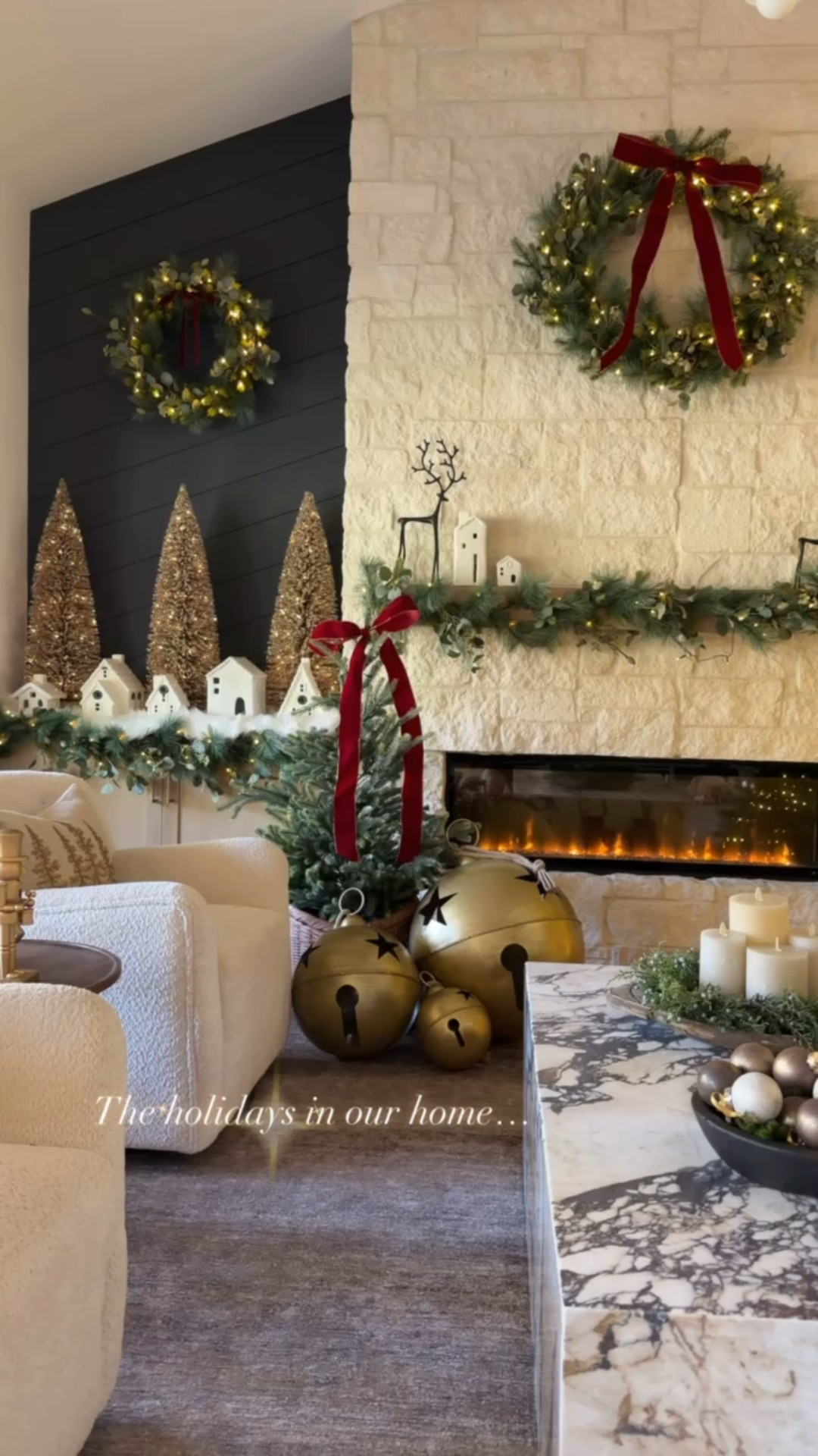 Christmas is my favorite holiday! I love decorating our home and making it feel magical for the holidays. Some of my favorite views. 
Christmas decor, garland, Christmas tree, ornaments, ribbon, decorative candle, decorative village, wreath, mirror, 

#LTKHome #LTKSaleAlert #LTKHoliday