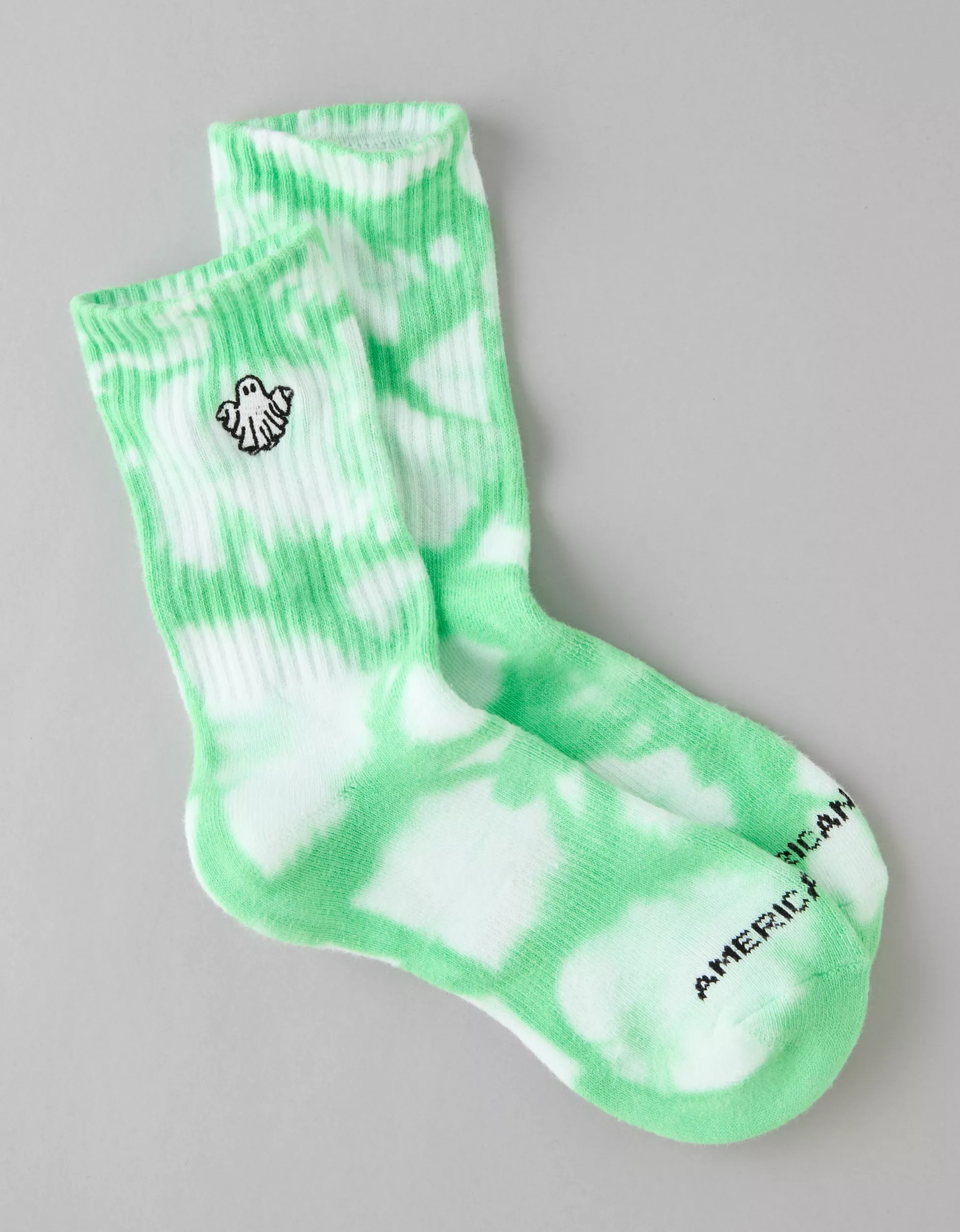 AE Halloween Ghost Crew Socks | American Eagle Outfitters (US & CA)