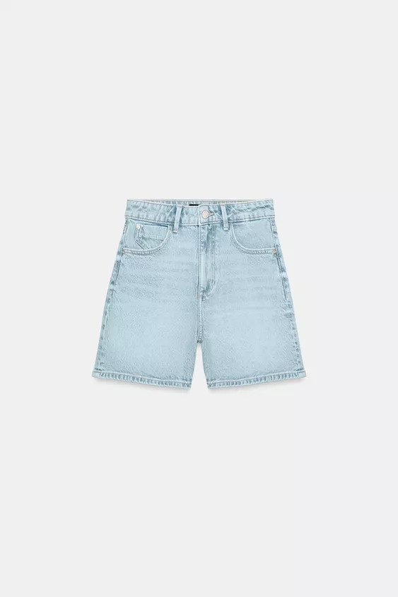 Z1975 MOM FIT SHORTS | Zara UK