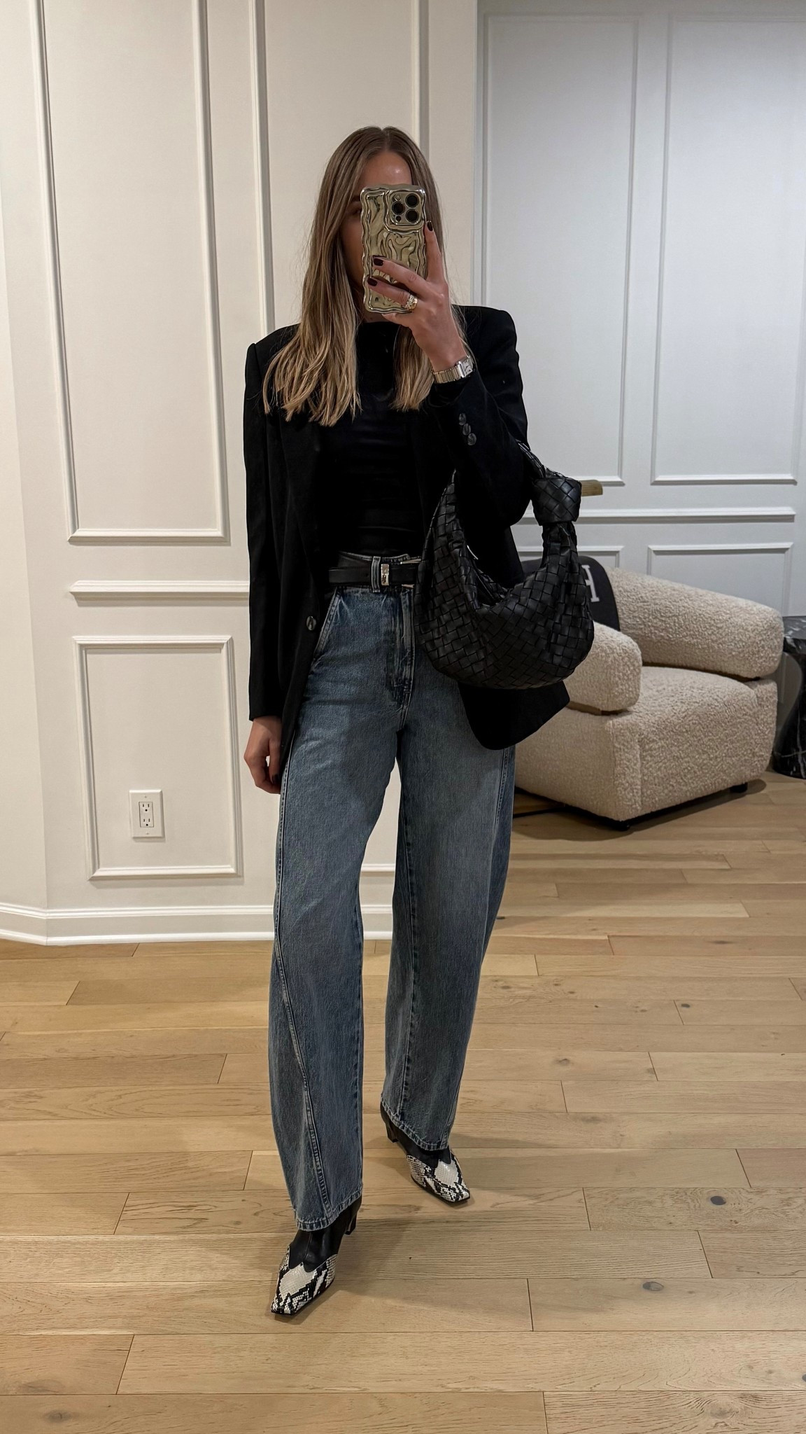 Fashion Jackson, fall outfit, black blazer (small) 

#LTKFindsUnder100 #LTKStyleTip #LTKOver40