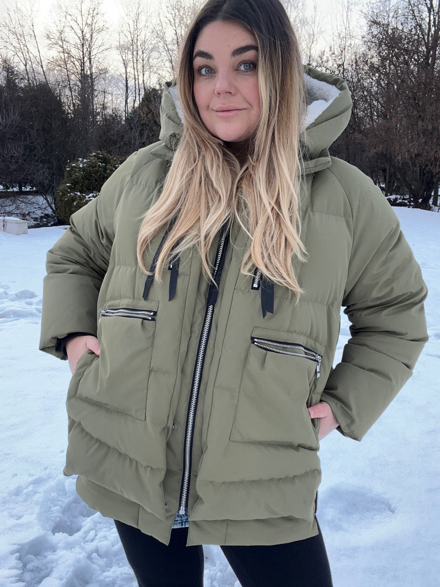 ❄️ This must-have winter coat is perfect for Canadian winters—designed to keep you warm while turning heads. ✨ With its unique cut, wide variety of colors, adjustable fit, and so many pockets (seriously, it’s a game-changer), this parka is where style meets functionality. 🌬️ Don’t let the cold stop you—step out in warmth and confidence! #wintercoat #winterparka #warmcoat #stylishwintercoat #winterstyle #winteroutfit 

#LTKwinter #LTKmidsize #LTKcanada