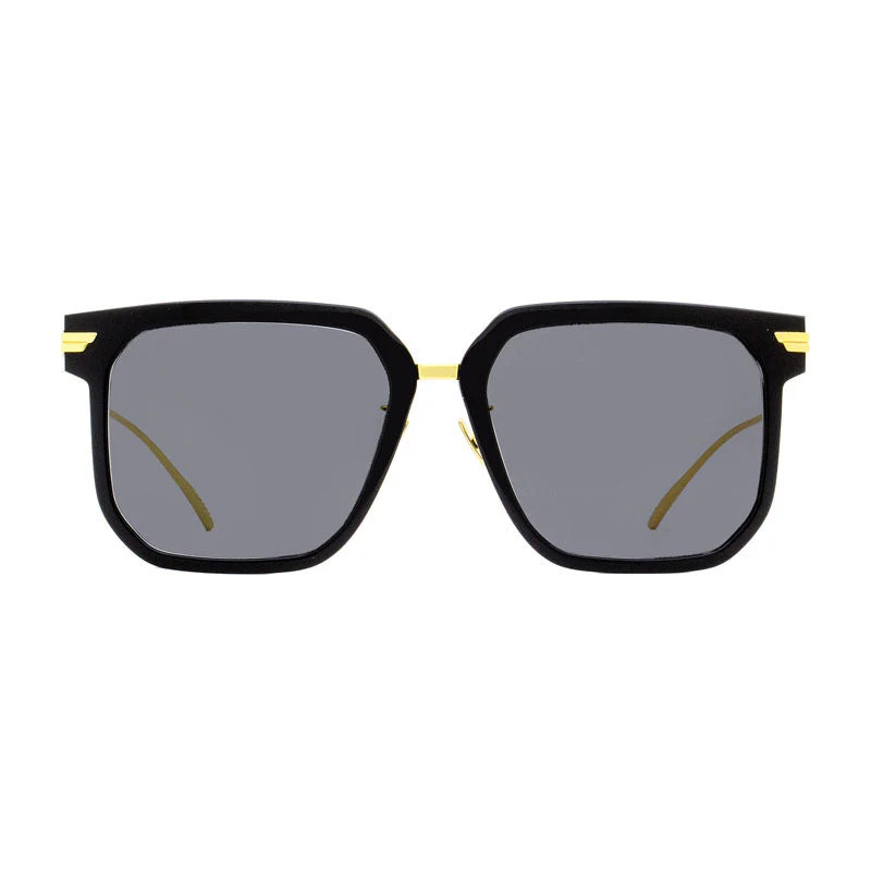 Bottega Veneta Square Full-Rim Sunglasses — Black | Italist Inc.