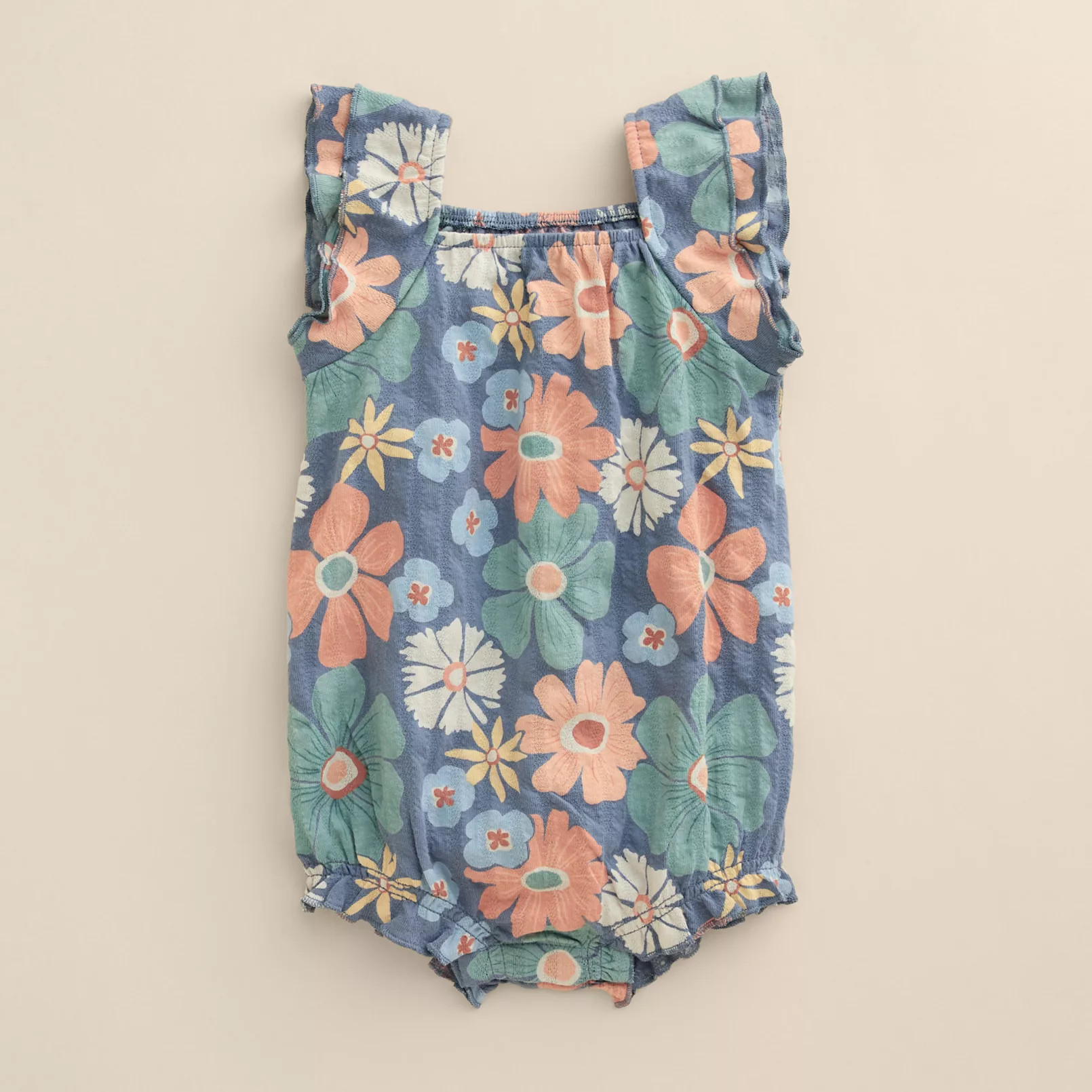 Baby Girl Little Co. by Lauren Conrad Flutter Short Romper | Kohl's