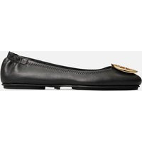 Tory Burch Women's Minnie Leather Ballet Flats - UK 5 | Coggles (Global)