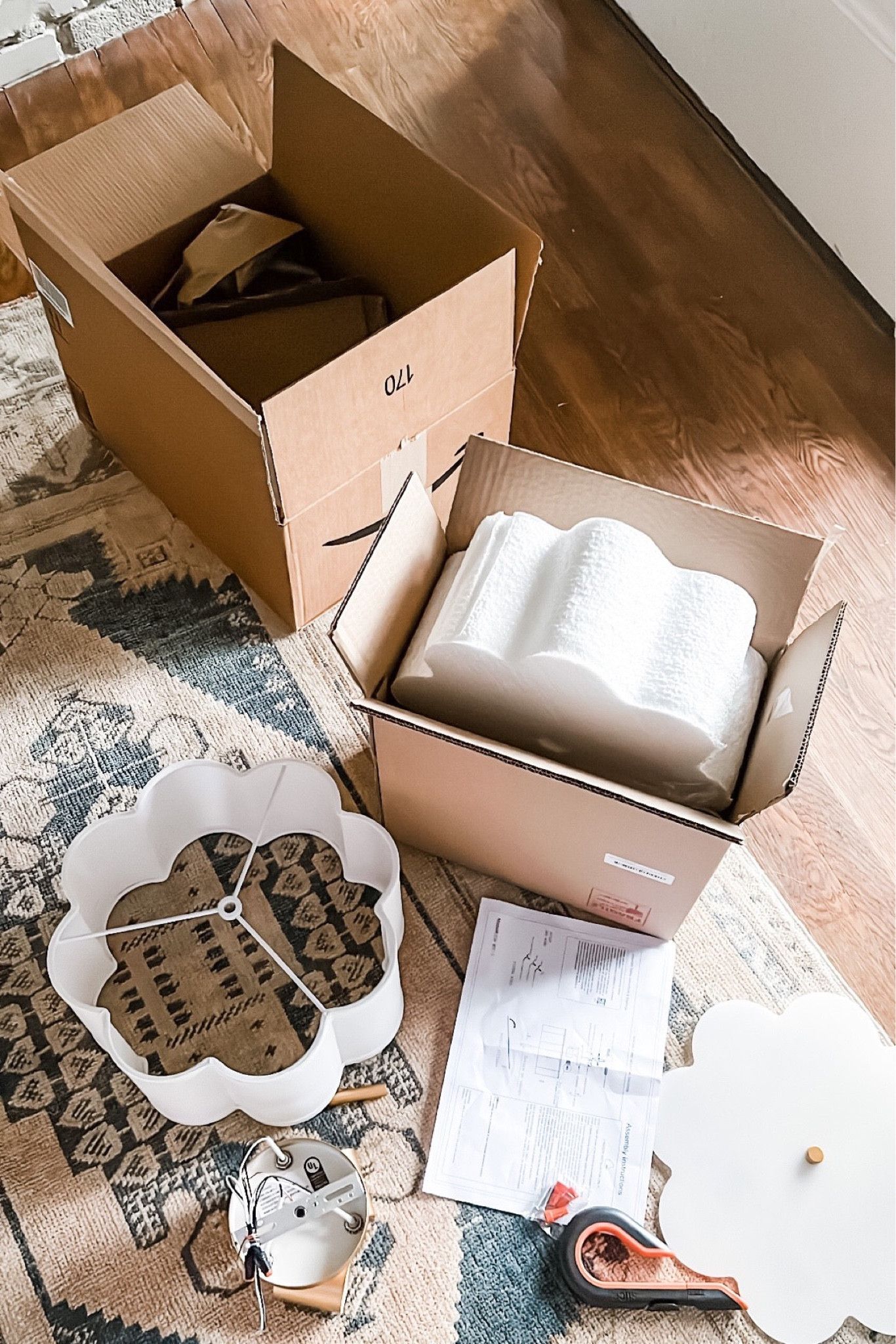 The cutest scalloped semi flush mount! Under $70. Would look so great in a nursery, entryway, laundry room.

Closet, hallway, bathroom, entryway, nursery, bedroom, lighting, Interior design, ceiling flush mount, light fixture, adorable lighting, fabric drum shade, kitchen, budget friendly home decor, sideboard, scent chair, duvet insert, pillow insert, curtains, decorative bowl, hardware, rug, gold frame, Amazon finds, under $75, Amazon, Amazon home, Amazon must haves, Amazon lighting, Amazon home decor, Amazon furniture #amazon #amazonhome



#LTKhome #LTKstyletip #LTKunder100