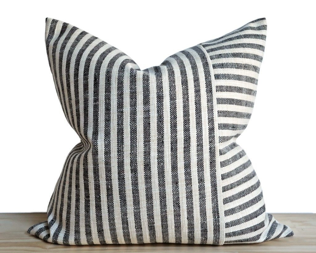 Perth, Alternating Charcoal Stripe | Coterie, Brooklyn