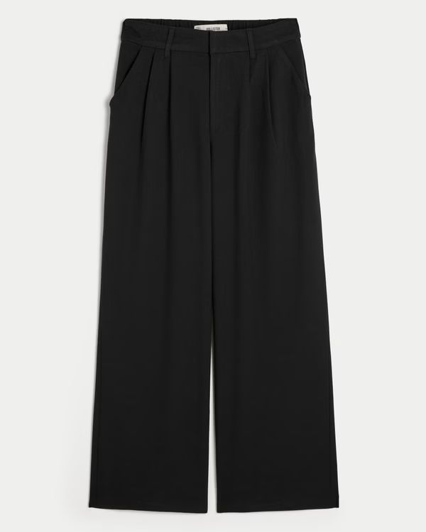 Hollister Livvy Ultra High-Rise Wide-Leg Pants | Hollister (US)