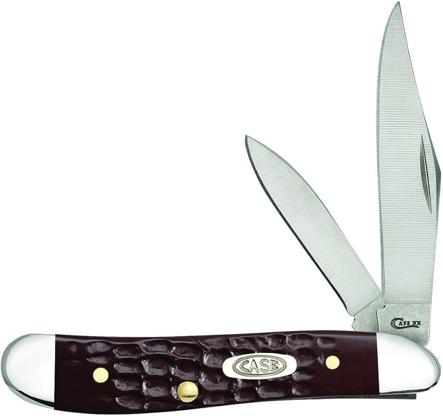 Case WR XX Pocket Knife Brown Synthetic Jigged Peanut Item #046 - (6220 SS) - Length Closed: 2 7/... | Amazon (US)
