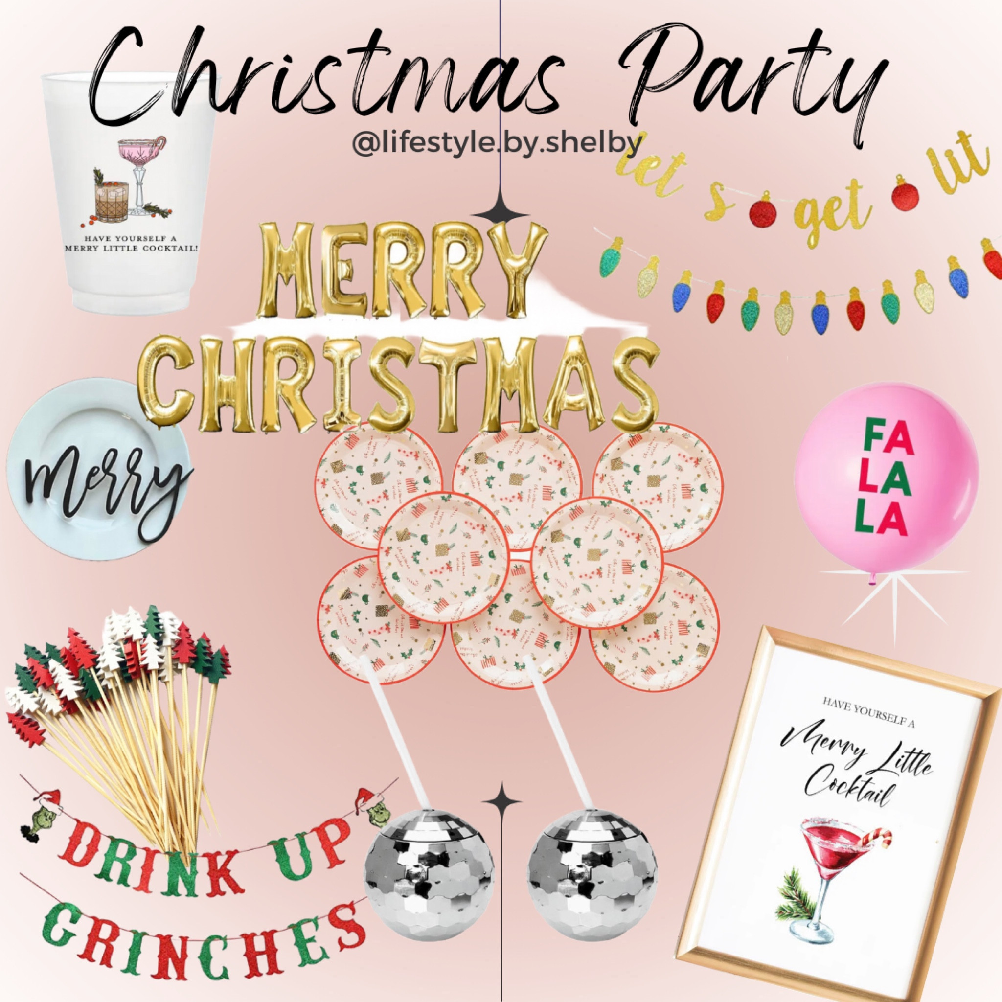 Christmas party decorations ⭐️⭐️

#LTKHoliday #LTKSeasonal #LTKhome