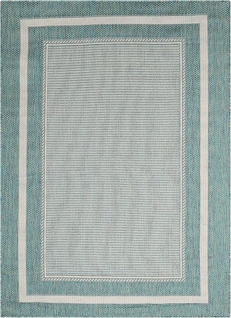 Sherloom Indoor Outdoor Area Rug 5x7 | Uncurved Collection | Soft Area Rugs for Living Room, Dini... | Amazon (US)