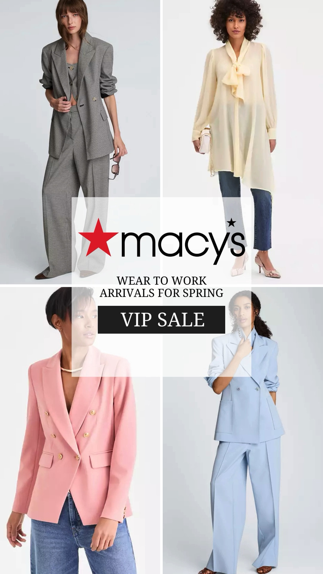 Macys VIP Sale wear to work arrivals for Spring. 

#LTKWorkwear #LTKSaleAlert #LTKSeasonal