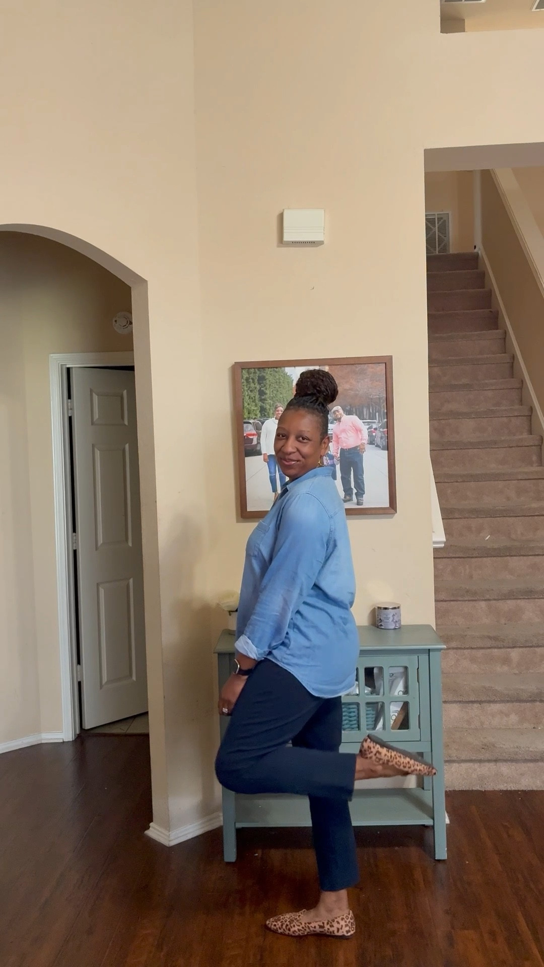 Perfect casual work fit💙

#LTKOver40 #LTKMidsize #LTKWorkwear