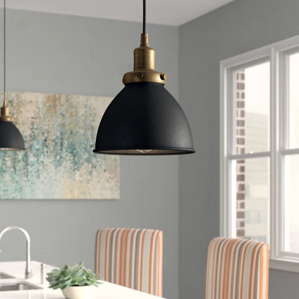 Fellows 1 - Light Single Dome Pendant | Wayfair North America