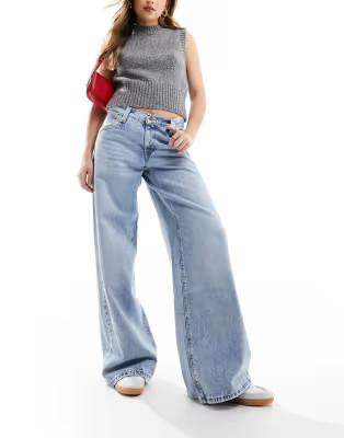 Levi's '94 baggy wide leg jeans in light blue wash  | ASOS | ASOS (Global)