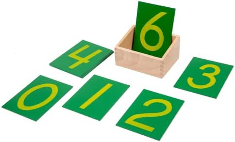 Adena Montessori Wooden Math Counting,Sandpaper Numbers with Box for Toddlers Kids,Early Developm... | Amazon (US)