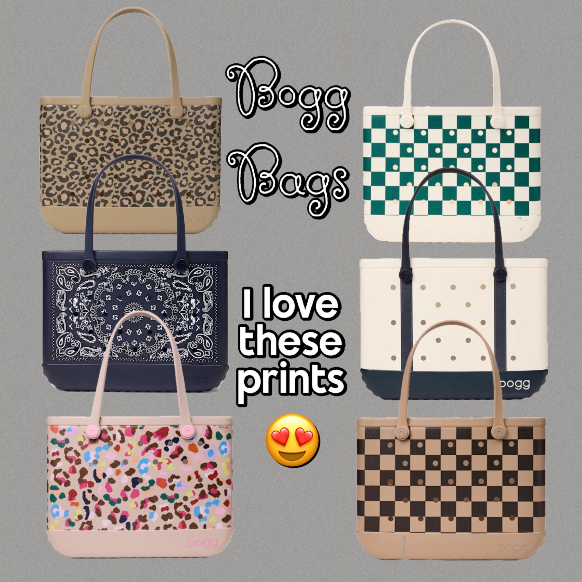 These prints are so cute!! 😍
Love my Bogg Bags! 👏🏼