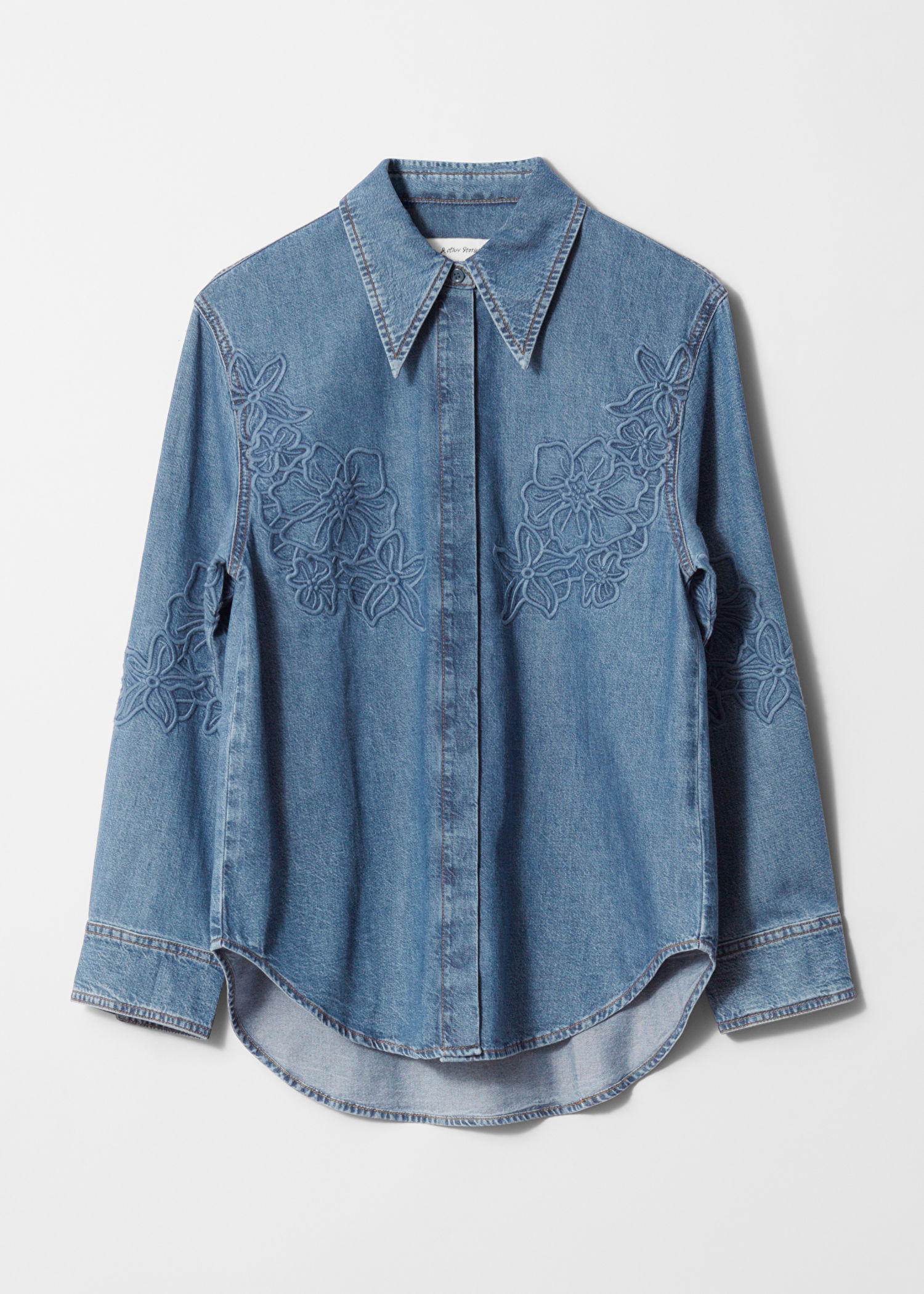 Embroidered Denim Shirt | & Other Stories - US
