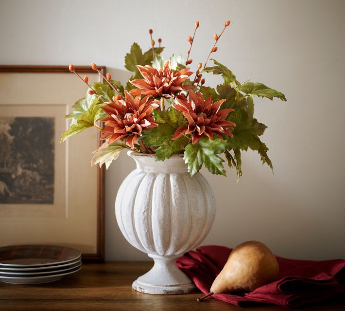Faux Mixed Floral & Berry Bundle | Pottery Barn (US)