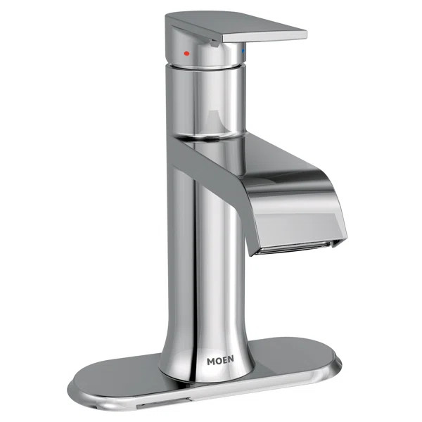 6702BL Genta Single Hole Bathroom Faucet with Drain Assembly | Wayfair North America