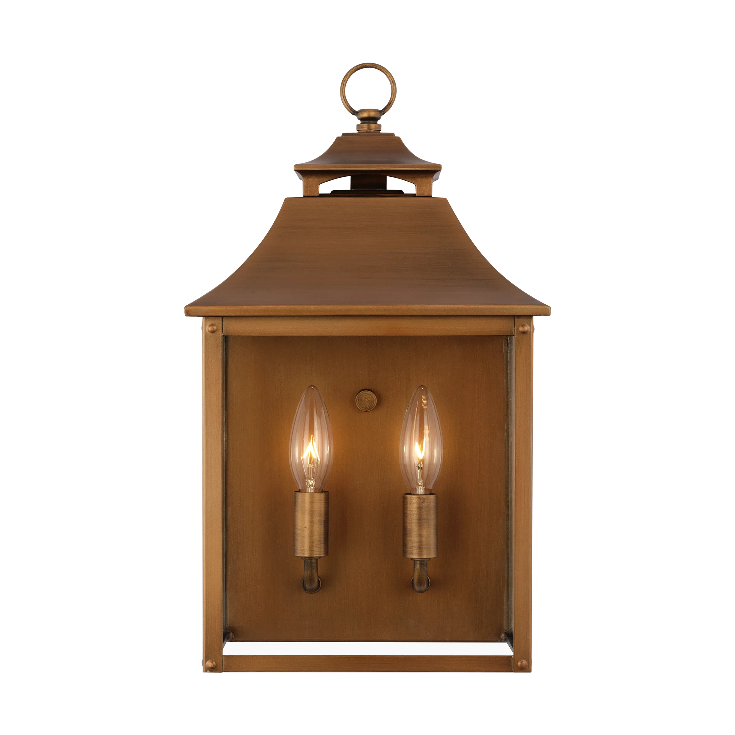 2 Light Outdoor Stainless Steel Wall Light | Birch Lane