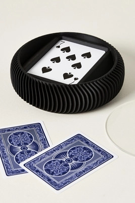 Luxe Dominoes La Redonda Round Card Game Set | Anthropologie (US)