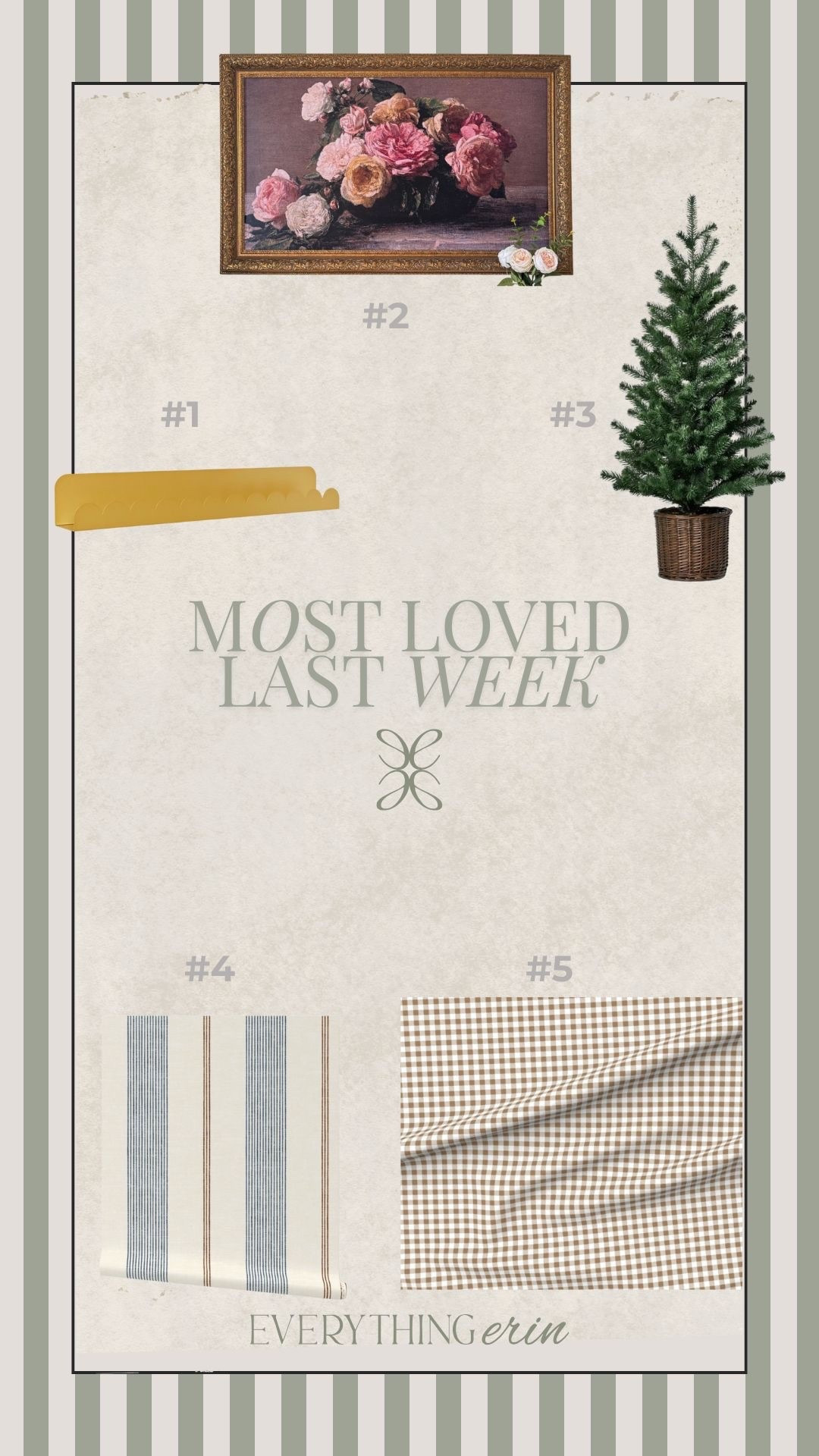 most loved last week 

#LTKSeasonal #LTKHoliday #LTKHome