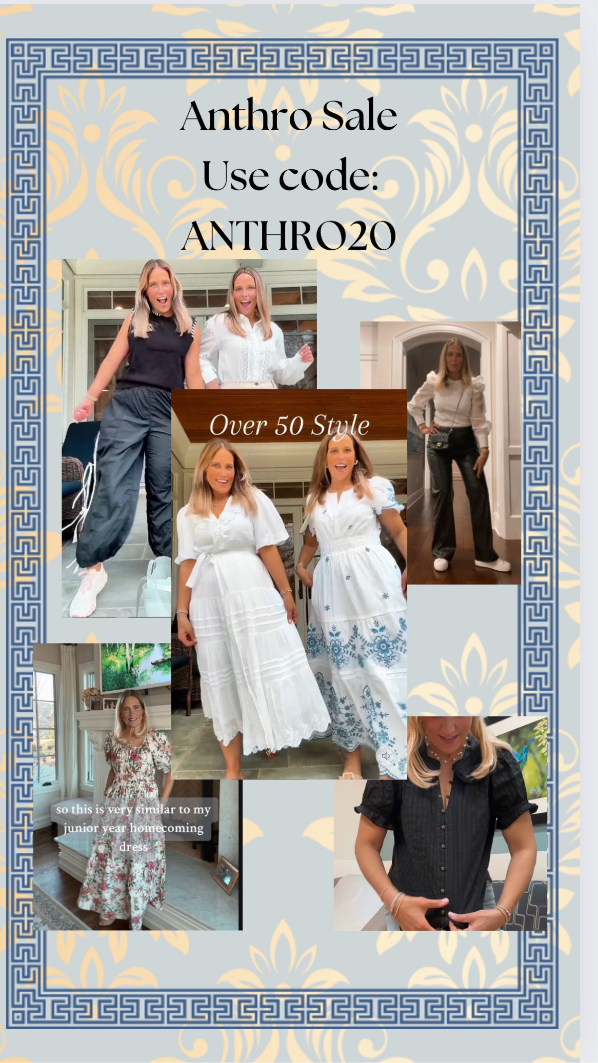 SALE!!  Hurry. It won’t last!!  Use code: ANTHRO20

#LTKMidsize #LTKOver40 #LTKSaleAlert