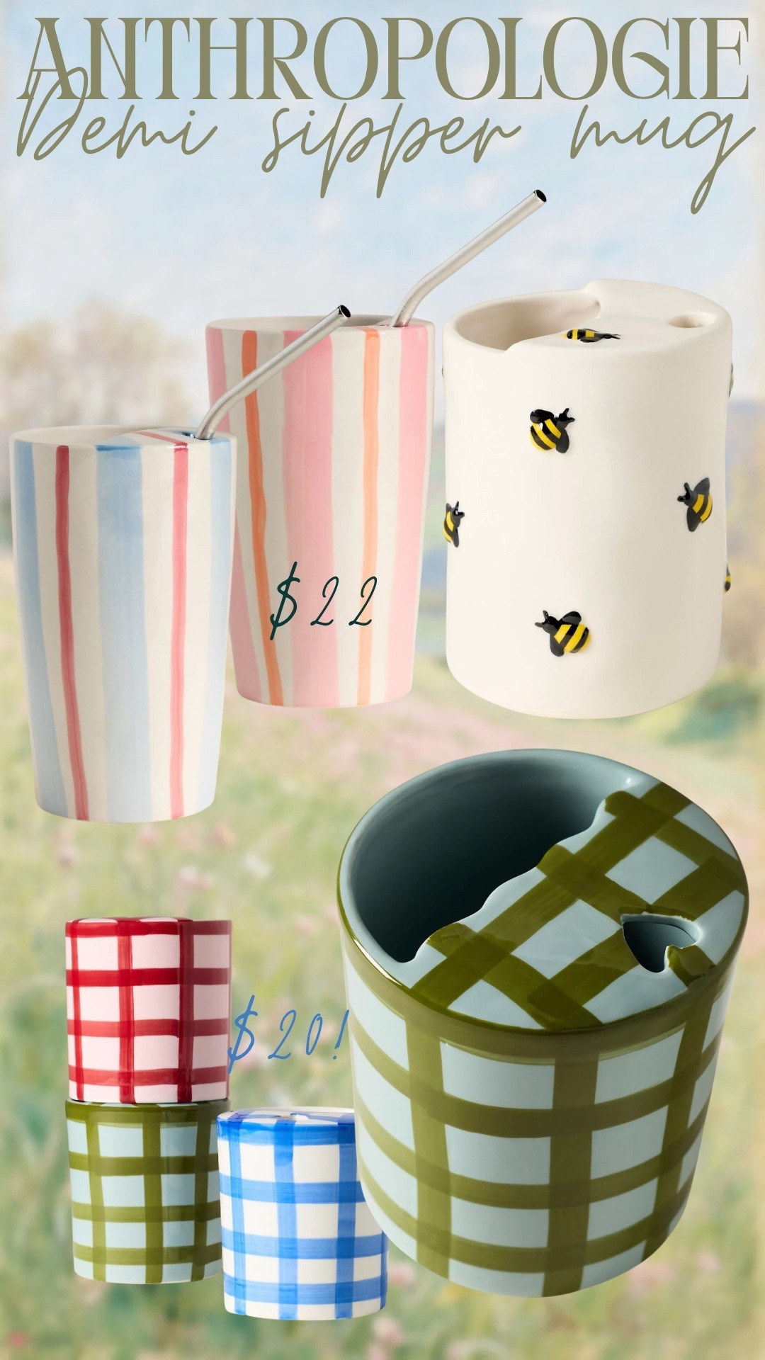 @Anthropologie sipper mugs under $25!

#LTKHome #LTKselfcare #LTKmomlife