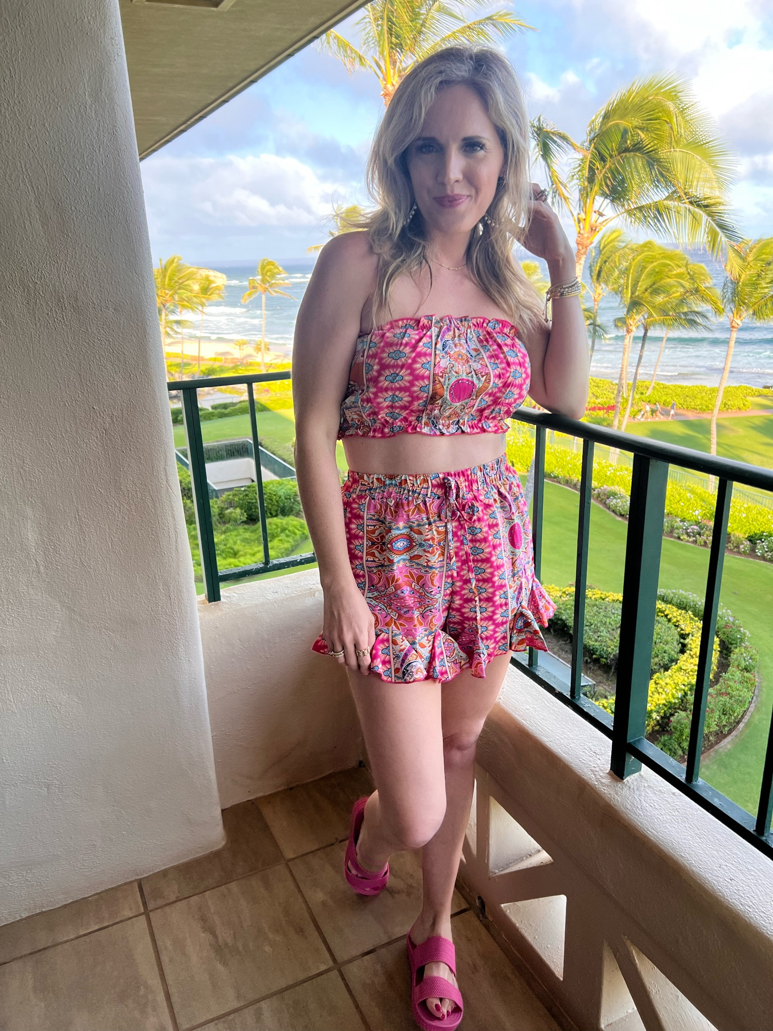 Two piece set 
Amazon set 
Two piece printed set 

#LTKstyletip #LTKunder50 #LTKSeasonal