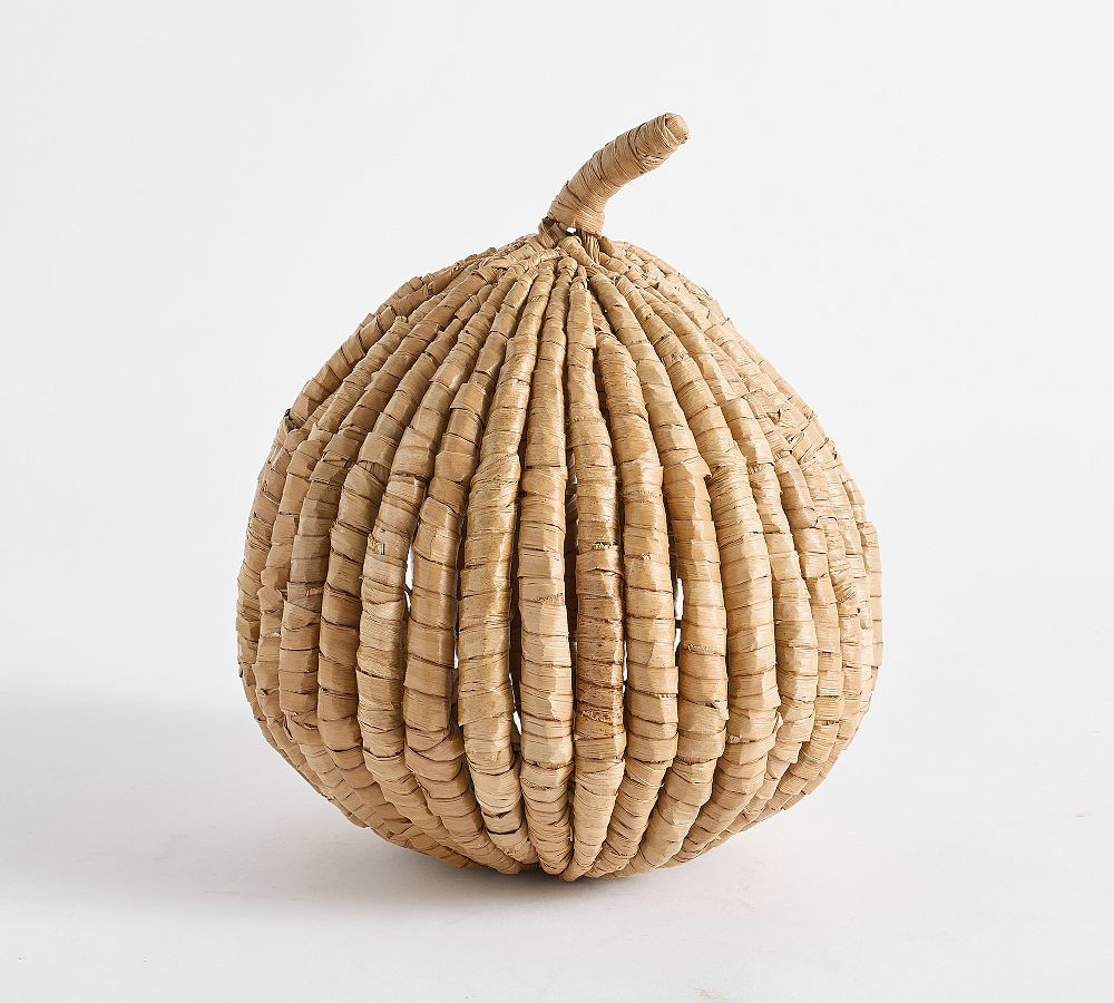 Eclectic Woven Pumpkin | Pottery Barn (US)