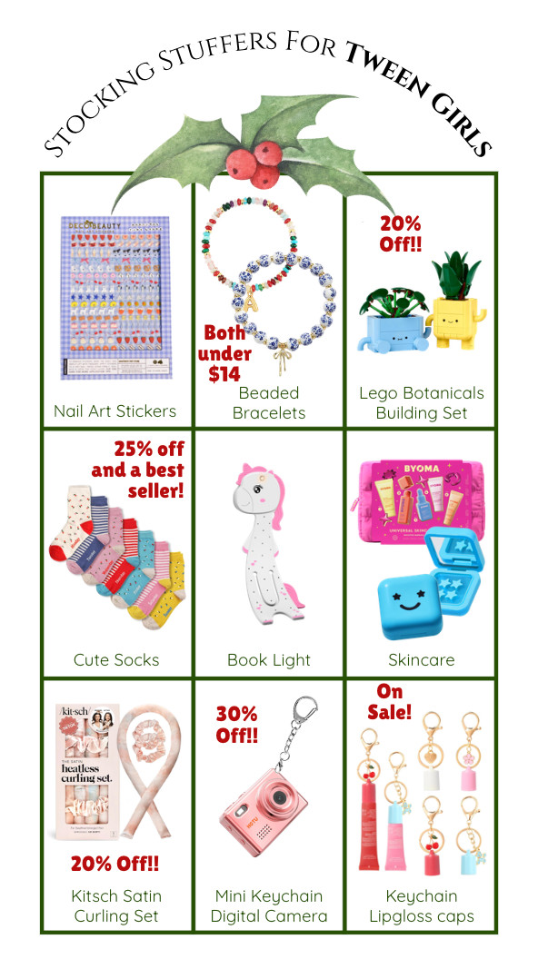 Stocking stuffer ideas for the tween girls!! So many good options to choose from!! 

 #LTKGiftGuide #LTKHoliday #LTKSaleAlert
