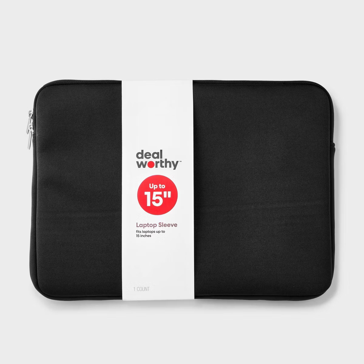 15" Laptop Sleeve - dealworthy™ - Black: Polyester, Electronics Case | Target