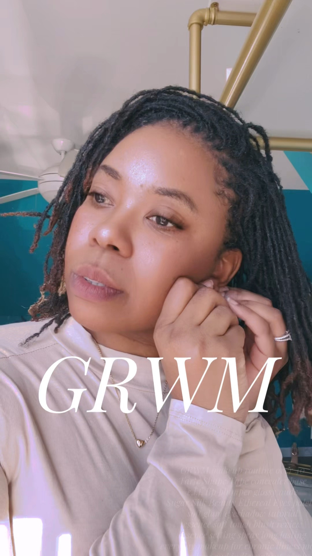 GRWM for that perfect soft neutral glam that’s wearable, fast, and chronic illness-friendly! This 5-minute routine gets me camera-ready without overwhelming my skin on tough days.
•	Tarte Shape Tape: Full coverage, crease-proof base in seconds
•	Sugar Silk Beauty Ethereal Eyes Palette: Buttery neutrals for effortless lid glam
•	Essence Soft Touch Blush: Natural flush that lasts all day
•	Essence Setting Spray: Locks everything without feeling heavy
•	e.l.f. Lip Plumper: Glossy pout with zero effort

• Blinc Tubing Brow Juice: brow gel/mascara from Blinc that coats brow hairs with water-resistant, smudge-proof formula 
My go-to when I need to look put-together FAST! 💨
🛍️ SHOP MY MAKEUP LOOK:  
Click the link in my bio or follow GlamorousMoni on LTK 

#GRWMmakeup #Maturemakeup #Over40Beauty #Makeup #GlamorousMoni  @ulta @Sephora 

#LTKgrwm #LTKOver40 #LTKBeauty