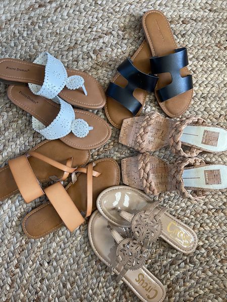 Amazon summer sandals. Comfortable footwear thats stylish and great quality!

#LTKunder50 #LTKSeasonal #LTKshoecrush