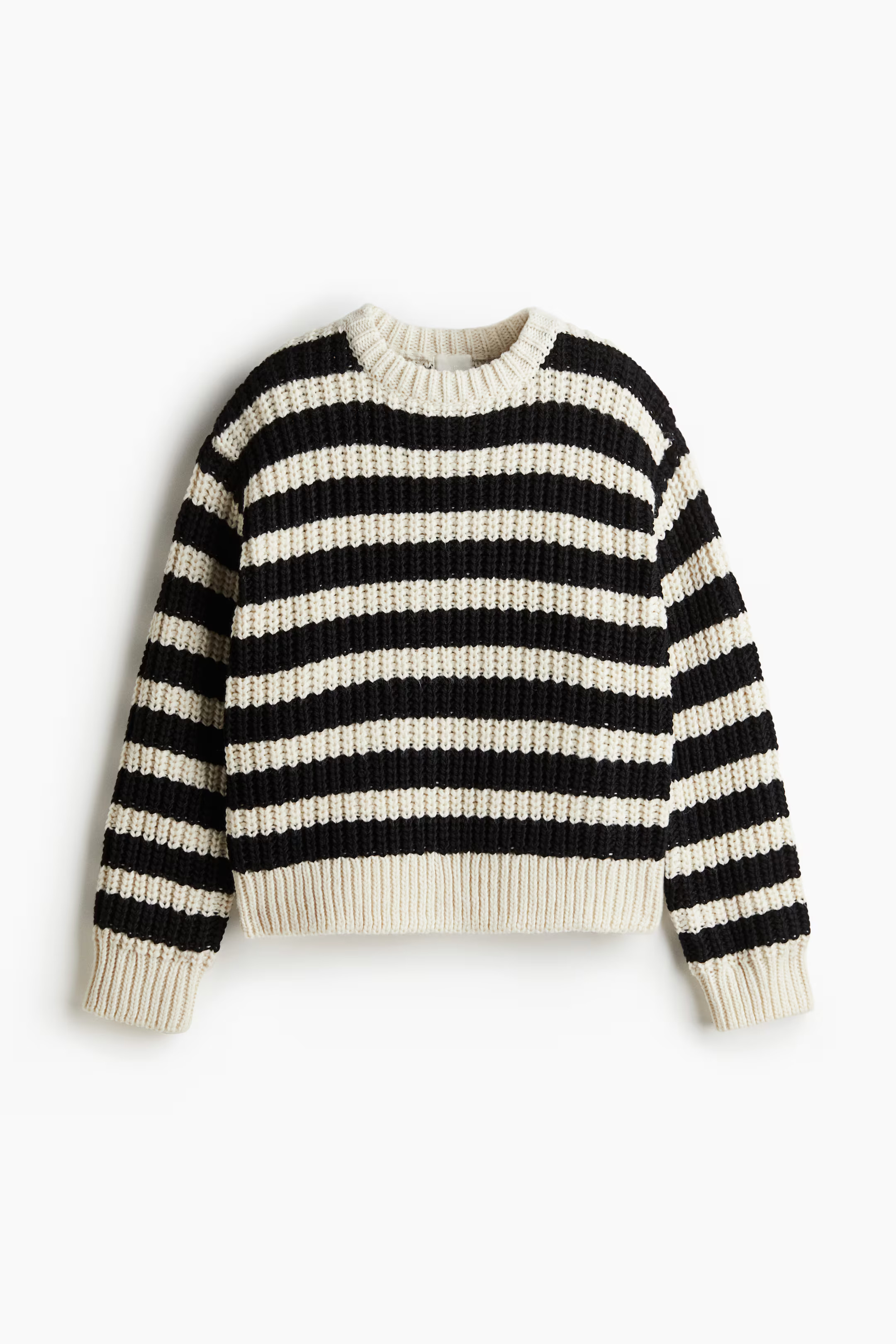 Oversized rib-knit jumper | H&M (UK, MY, IN, SG, PH, TW, HK)