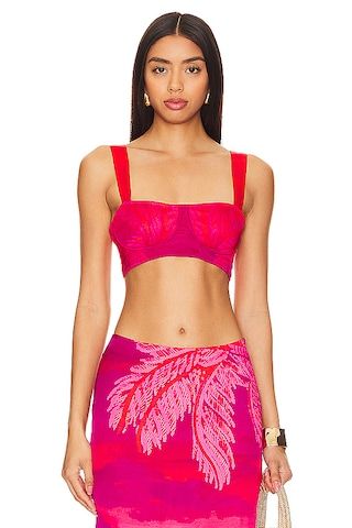 HEMANT AND NANDITA Bustier Top in Multicolor from Revolve.com | Revolve Clothing (Global)