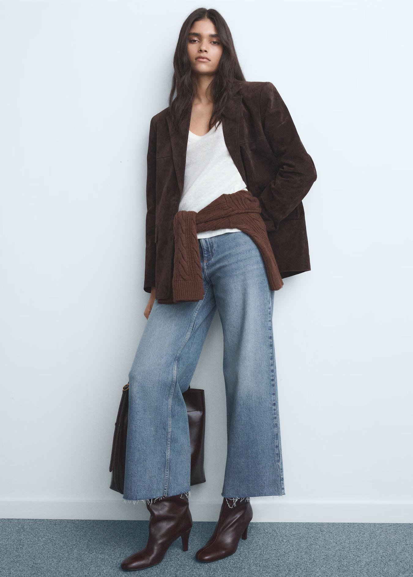 Culotte-Jeans mit hohem Bund Catherin | Mango EU