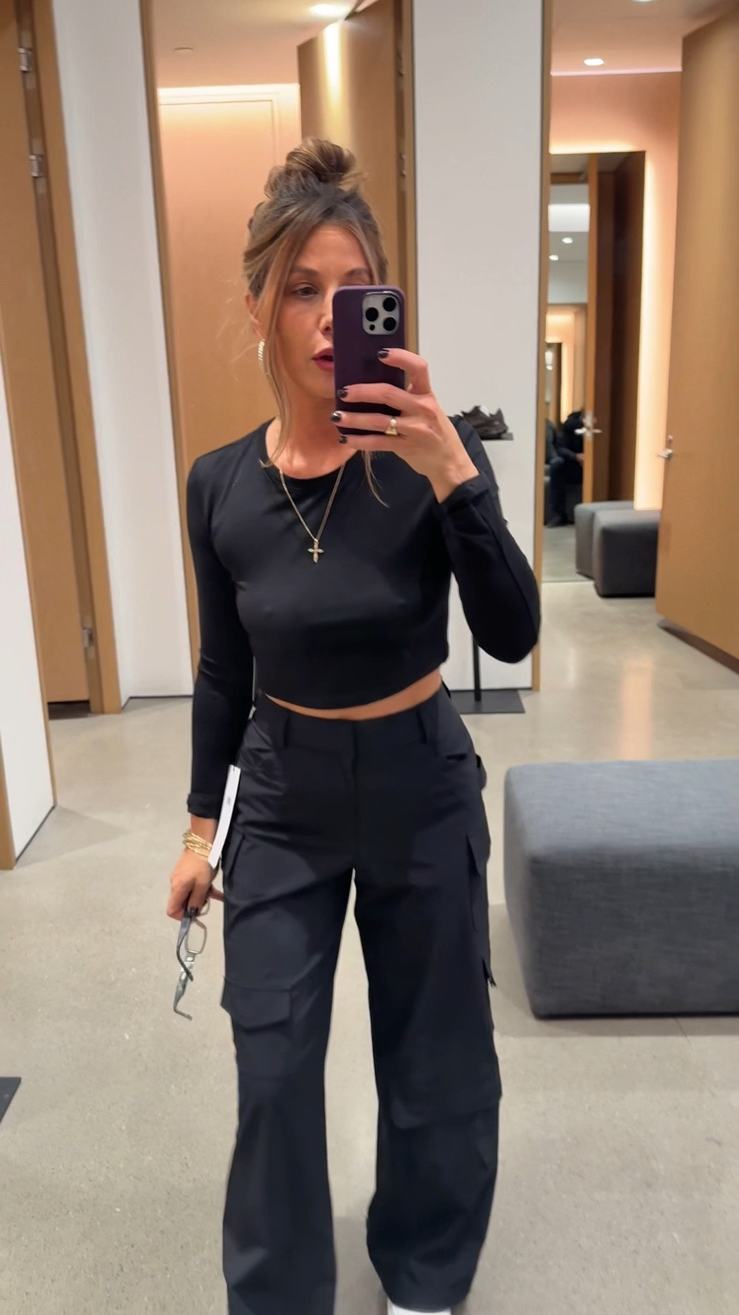 The best cargo pants you’ll ever wear! You must size down. They are the perfect fit. I am in size XS. Wearing small in top. And the sneakers are true to size. 

#LTKStyleTip #LTKTravel