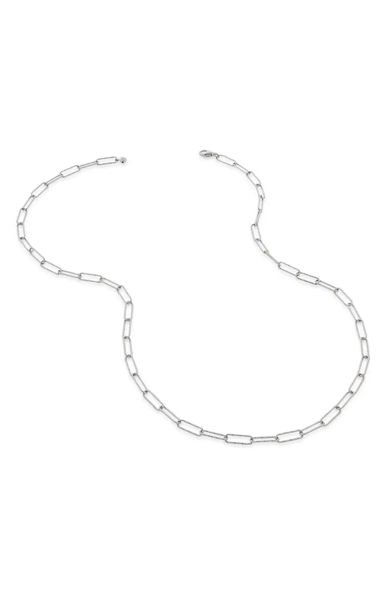 Alta Textured Chain Link Necklace | Nordstrom