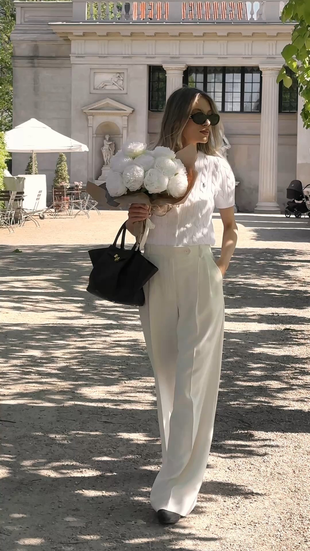 Summer outfit, summer outfits, ootd, classy elegant style, all white outfit, polo knit top, ralph lauren top, old money style 

#LTKSummerEdit #LTKSeasonal #LTKItBag